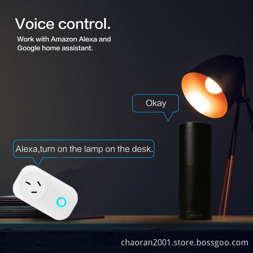 Chaoran Support Google Assistant Devices Alexa Smart Home Echo Wifi AU Smart Plugs and Sockets